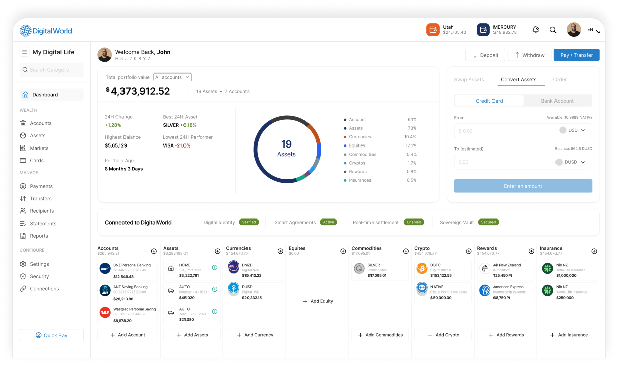Digital Wallet App